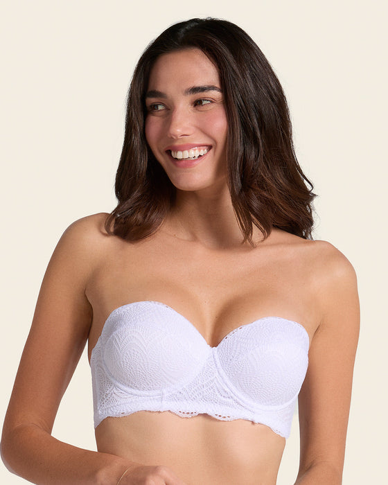 Brasier balconet de realce alto con máximo cubrimiento de espalda Special Fit#color_000-blanco