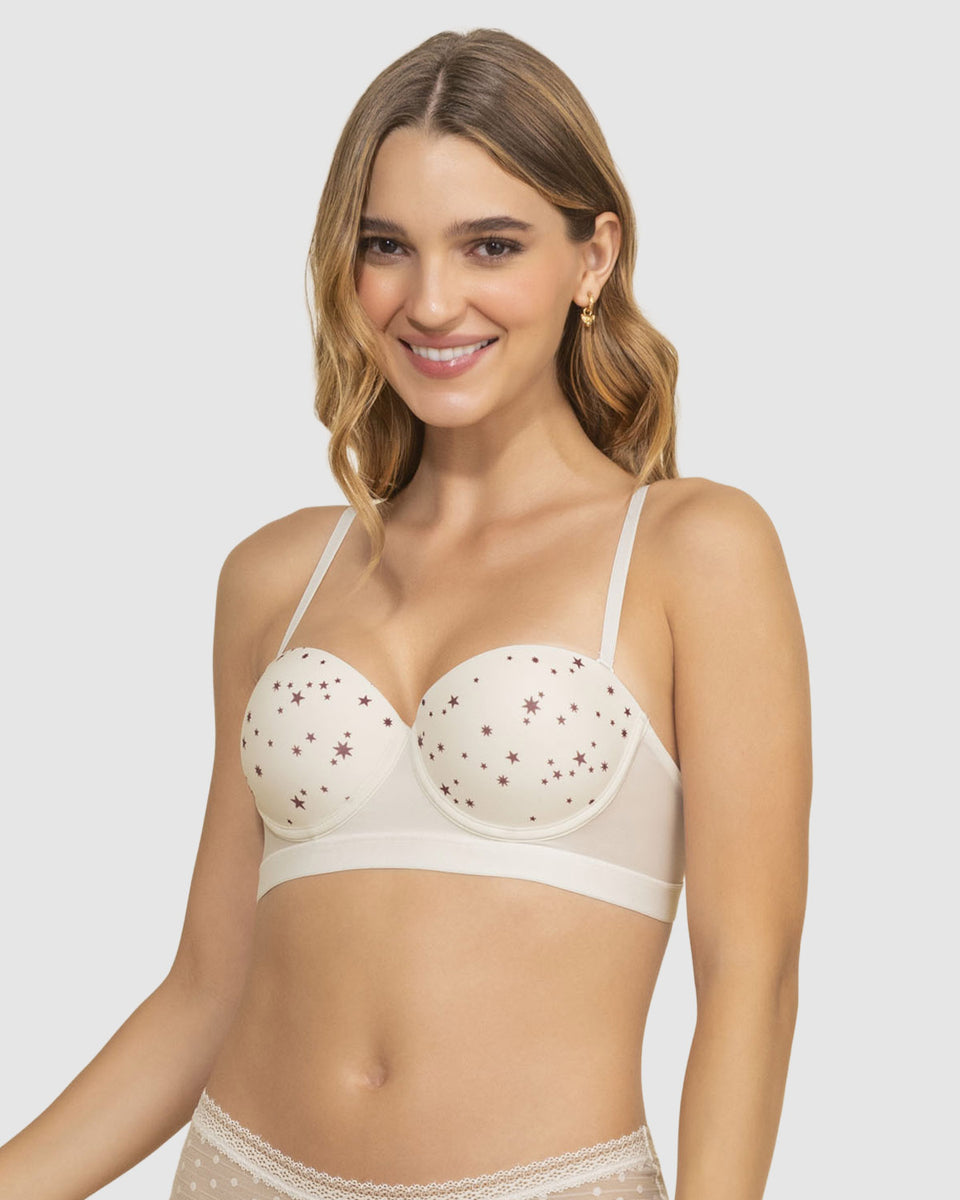 Brasier balconet con realce incorporado