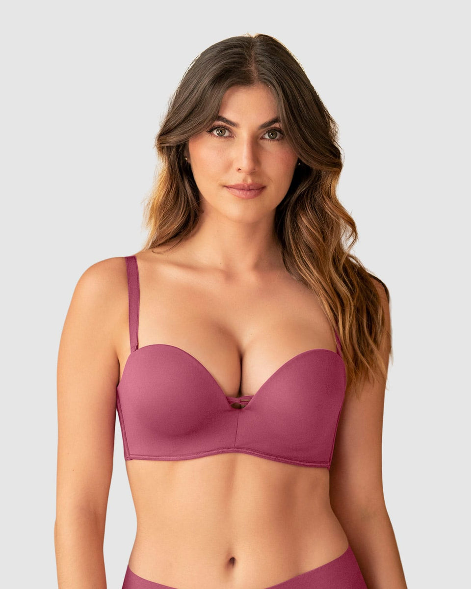 Brasier WOW de triple realce ideal como strapless