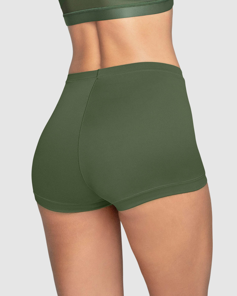 Panty tipo bóxer de ajuste perfecto
