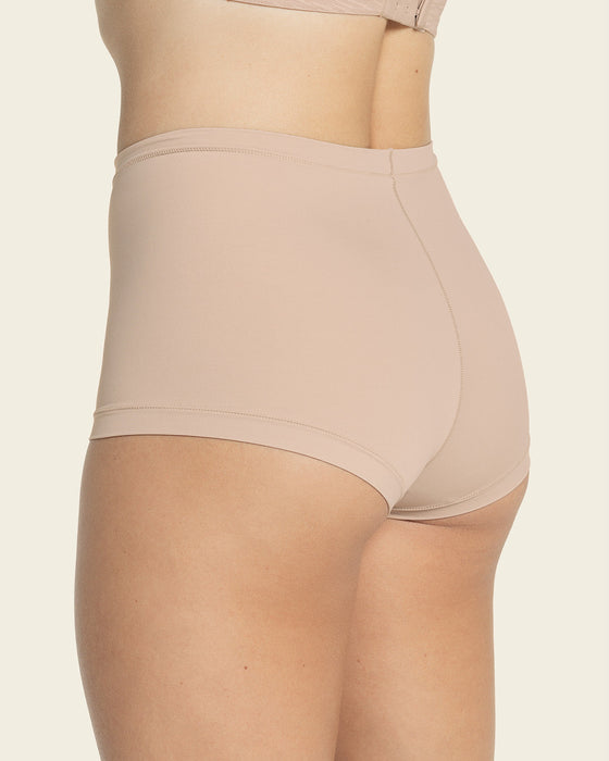 Panty tipo bóxer de ajuste perfecto#color_802-cafe-claro