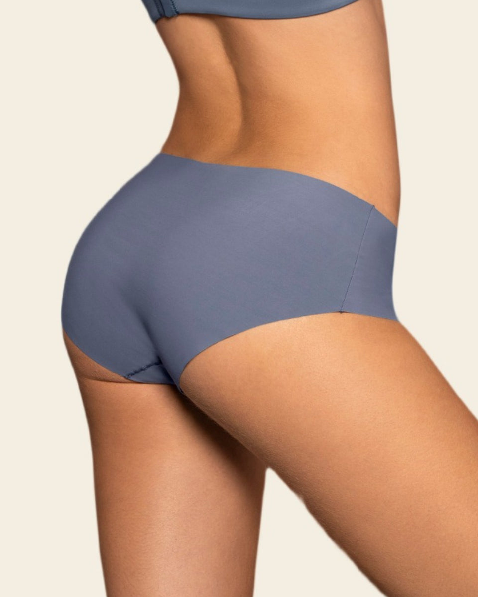 Panty hípster invisible ultraplano sin elásticos y de pocas costuras