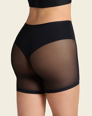 Panty faja invisible de control moderado efecto brasilera#color_700-negro