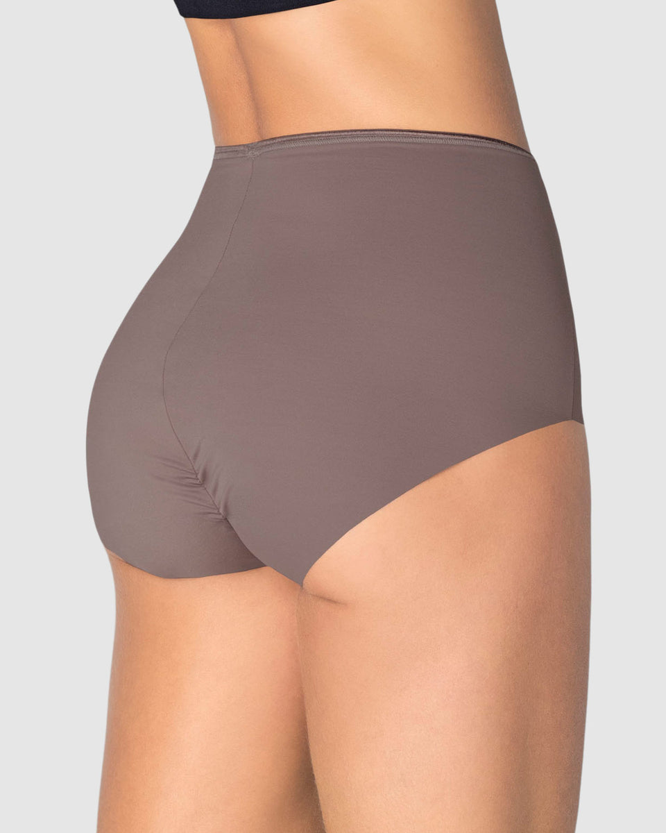 Panty clásico efecto invisible de control fuerte en abdomen