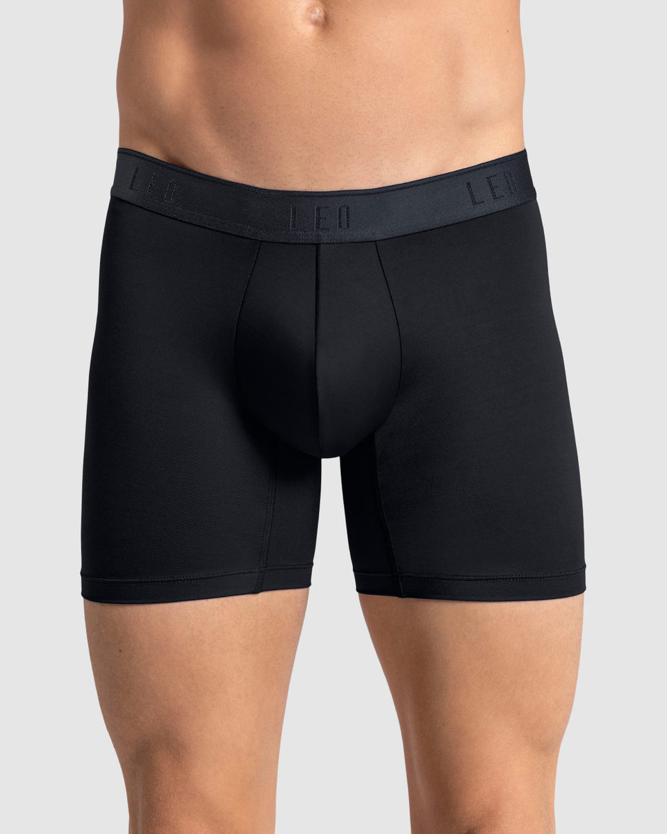 Bóxer de ajuste inteligente con diseño ergonómico en la parte frontal