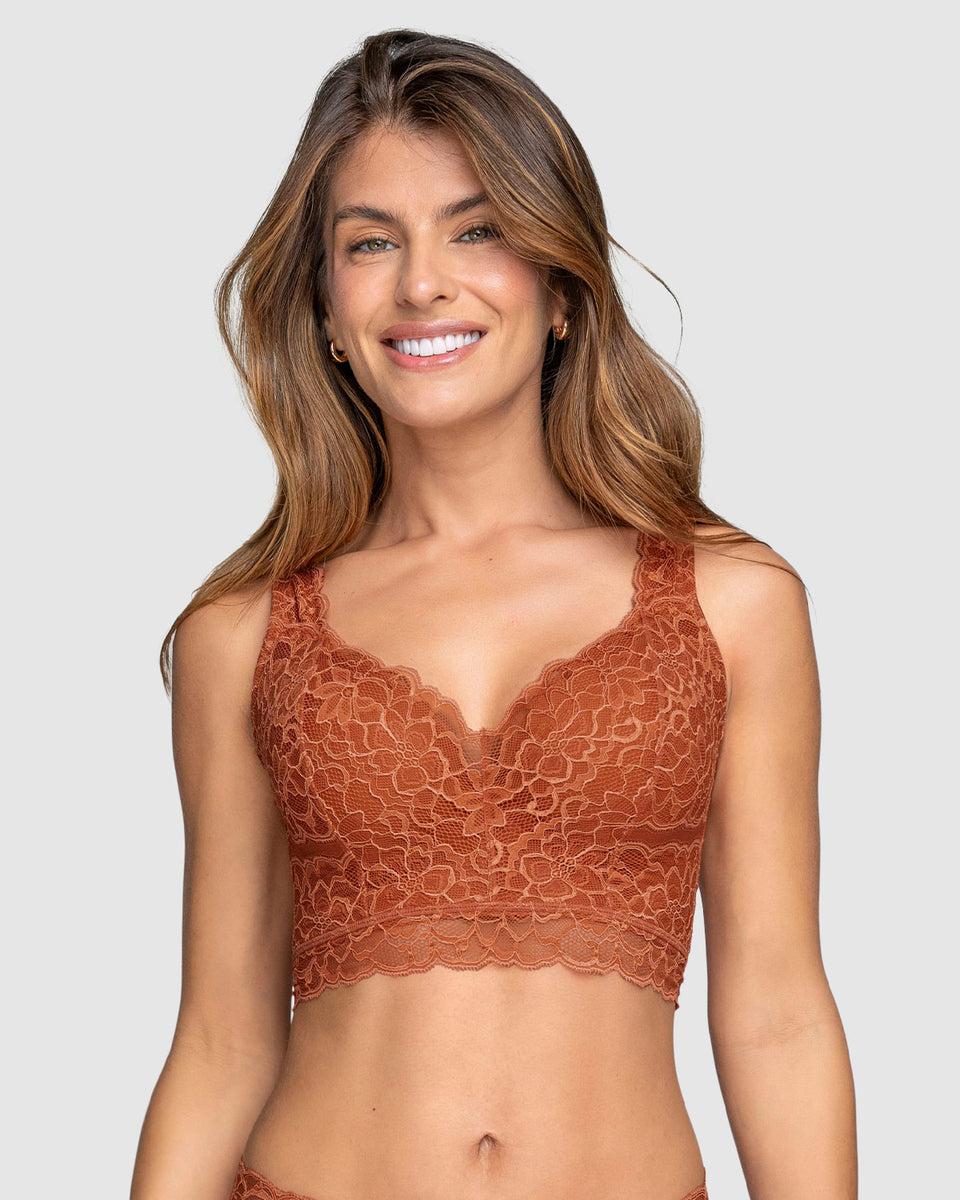 Brasier en encaje ideal para busto pesado Sexy Support