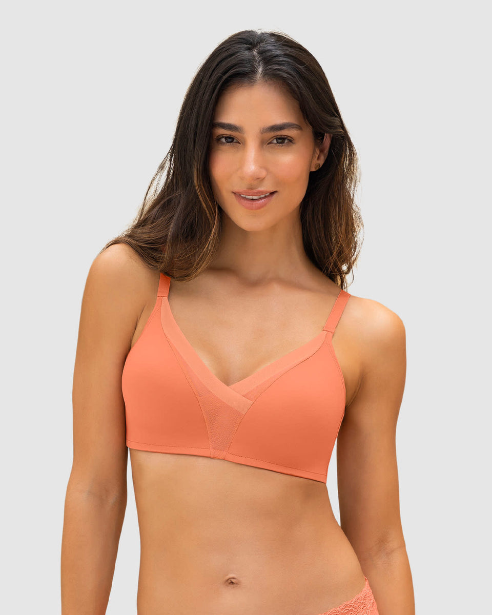 Brasier sin arco de realce alto incorporado Magical Bra
