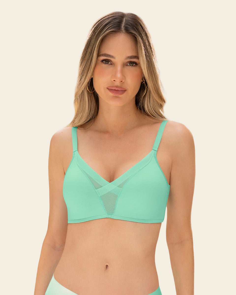 Brasier sin arco de realce alto incorporado Magical Bra