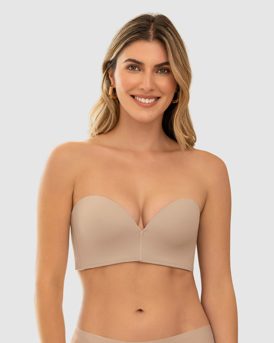 Brasier strapless Antigravedad - Máximo soporte - No se cae