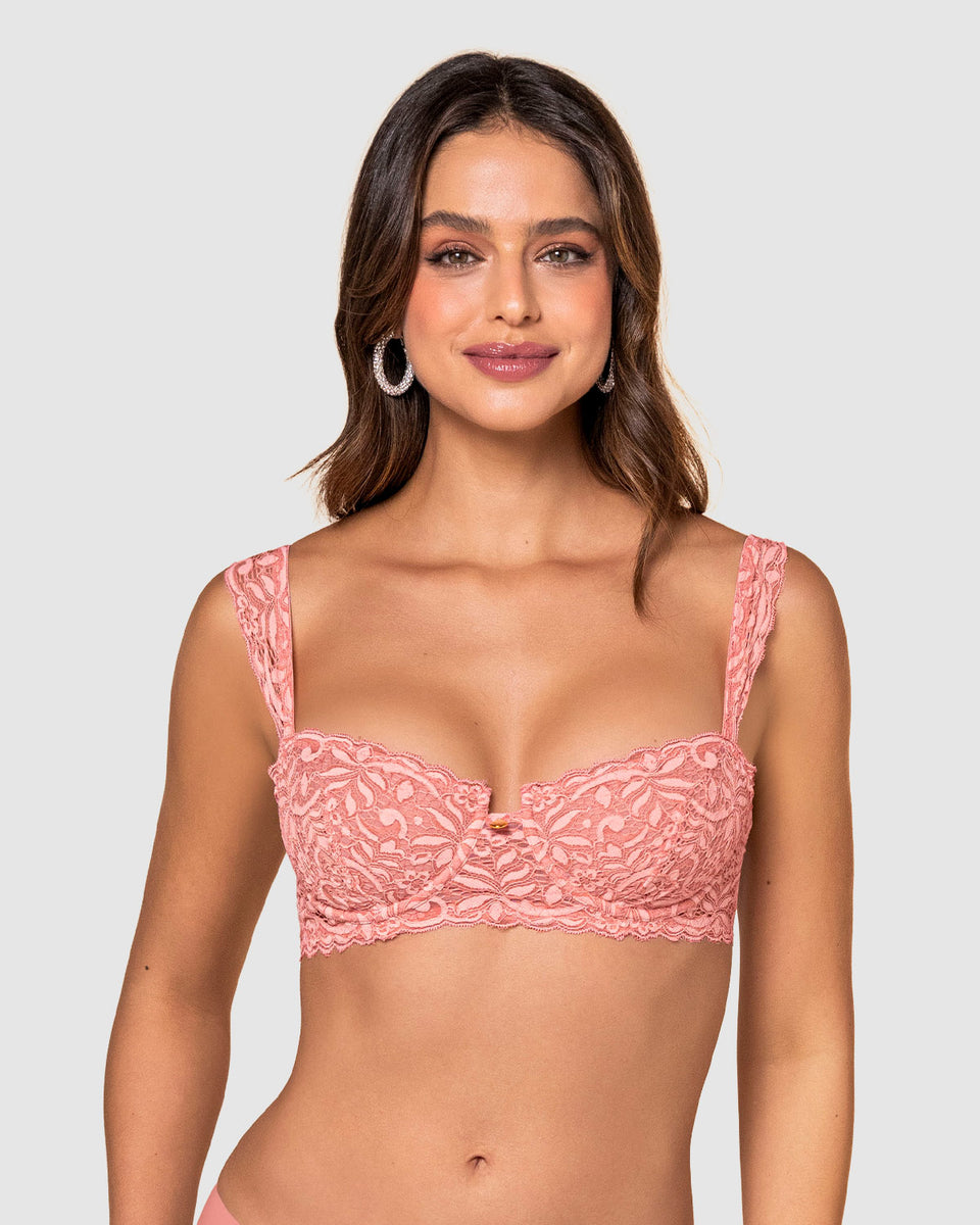 Brasier balconette en encaje