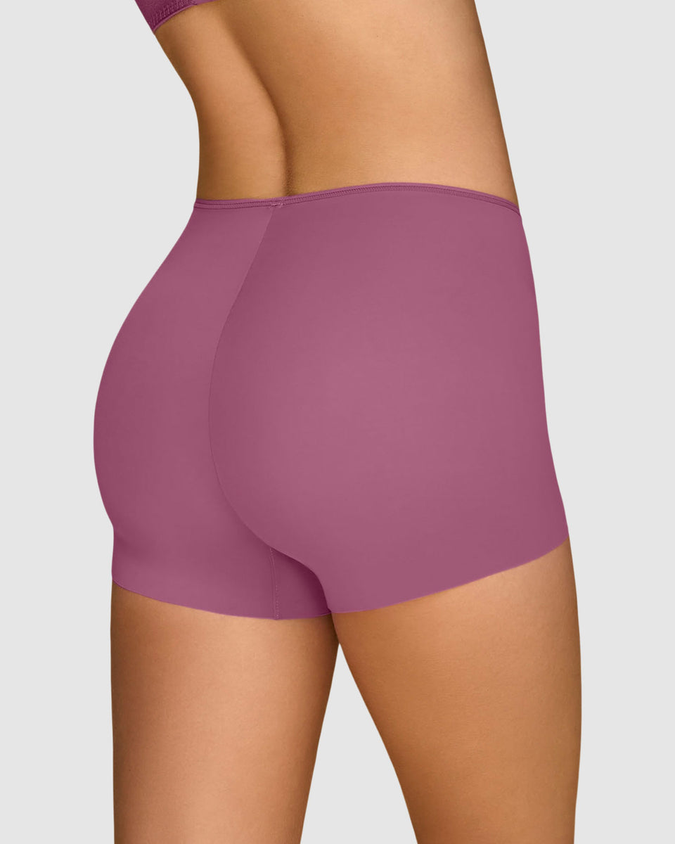 Panty tipo bóxer efecto invisible en piernas