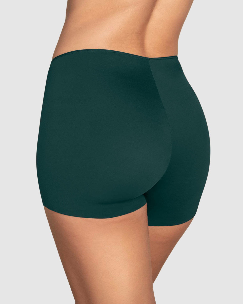Panty tipo bóxer efecto invisible en piernas