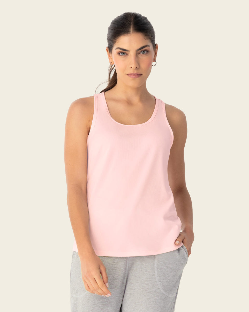 Camiseta deportiva de secado rápido y silueta semiajustada para mujer