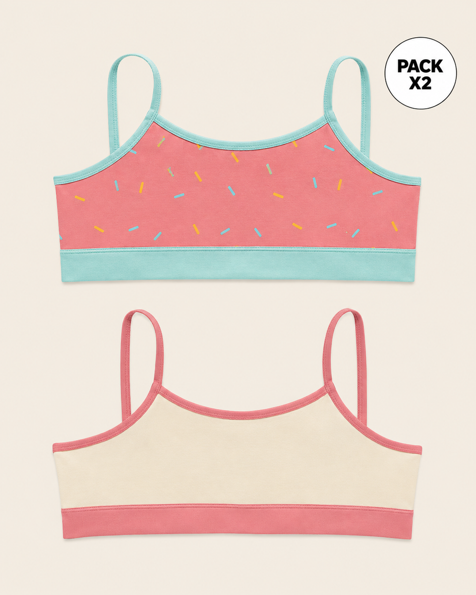 Paquete x 2 Top para niña