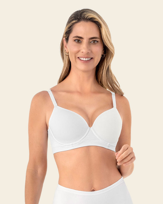 Brasier de realce suave y buen cubrimiento en espalda#color_000-blanco