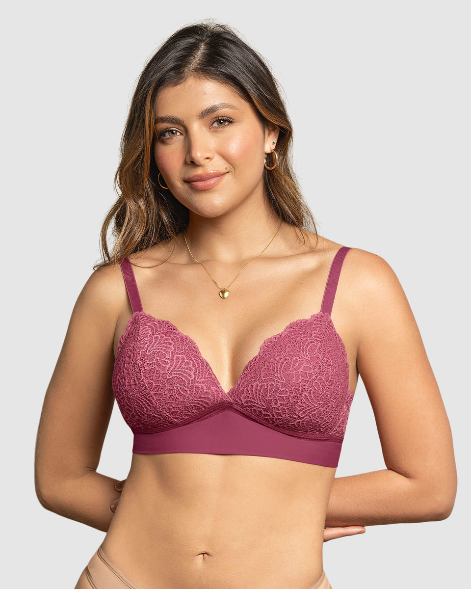 Brasier sin arco Liso y Encaje