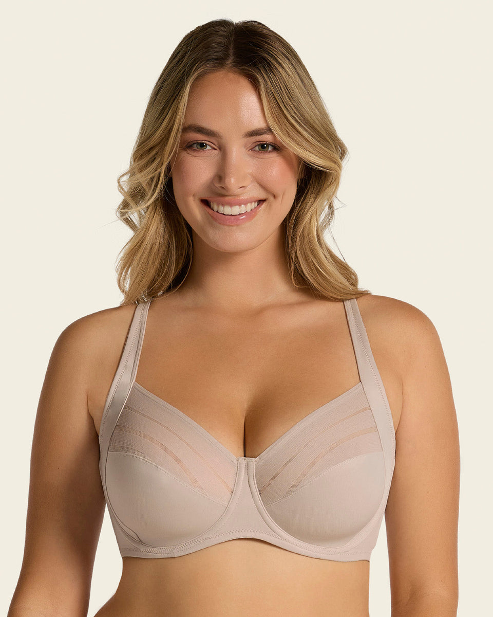 Brasier de buen cubrimiento ideal para busto pesado Natural Support