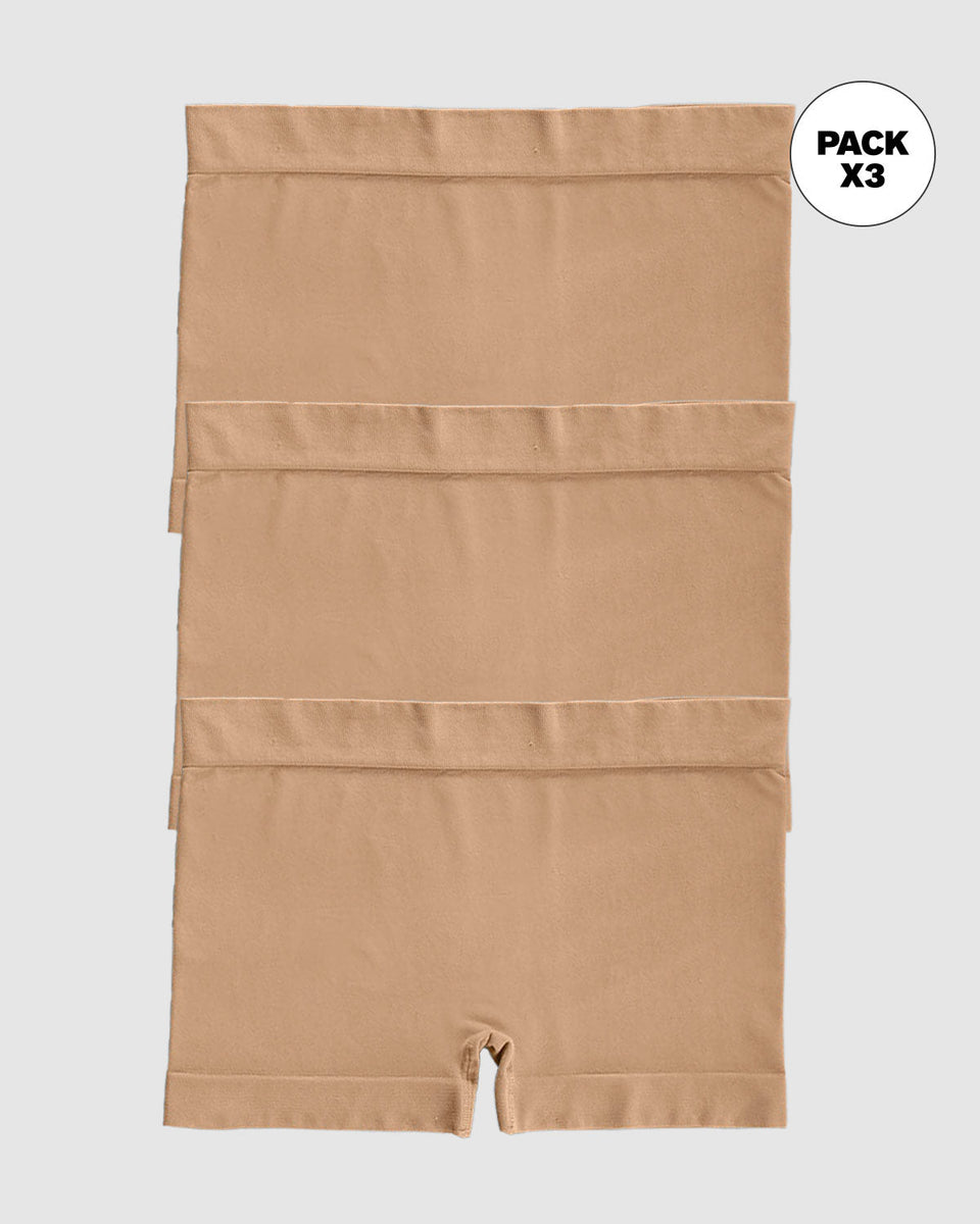 Paquete x3 bóxers en tecnología seamless de total comodidad