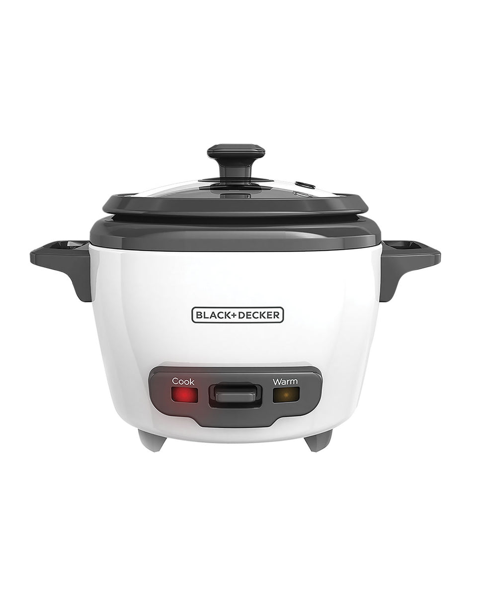Olla Arrocera Black Decker 3 Tazas Multiusos Blanca