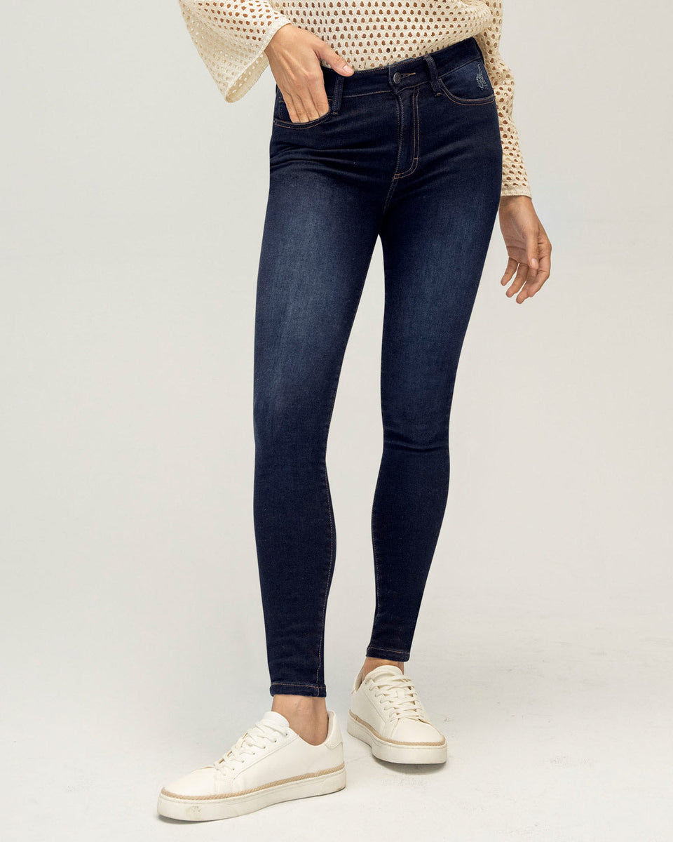 Jean skinny levanta glúteos