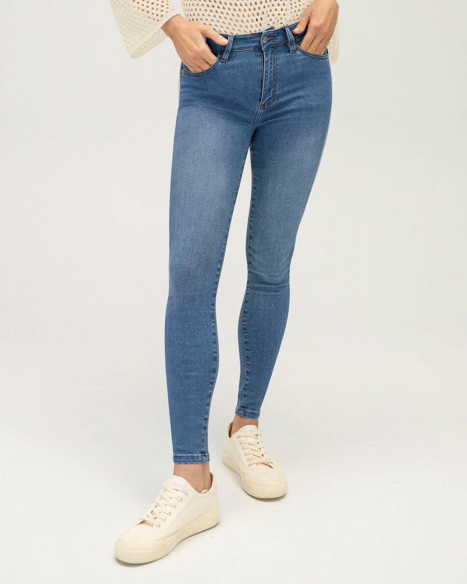 Jean skinny levanta glúteos