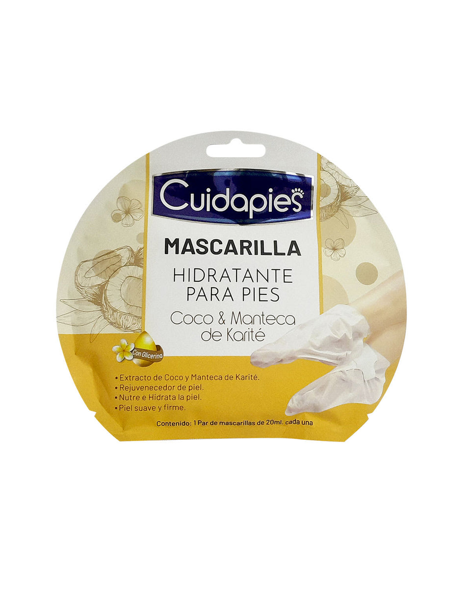 Pack Mascarilla Cuidapies Hidratante x3 Pares