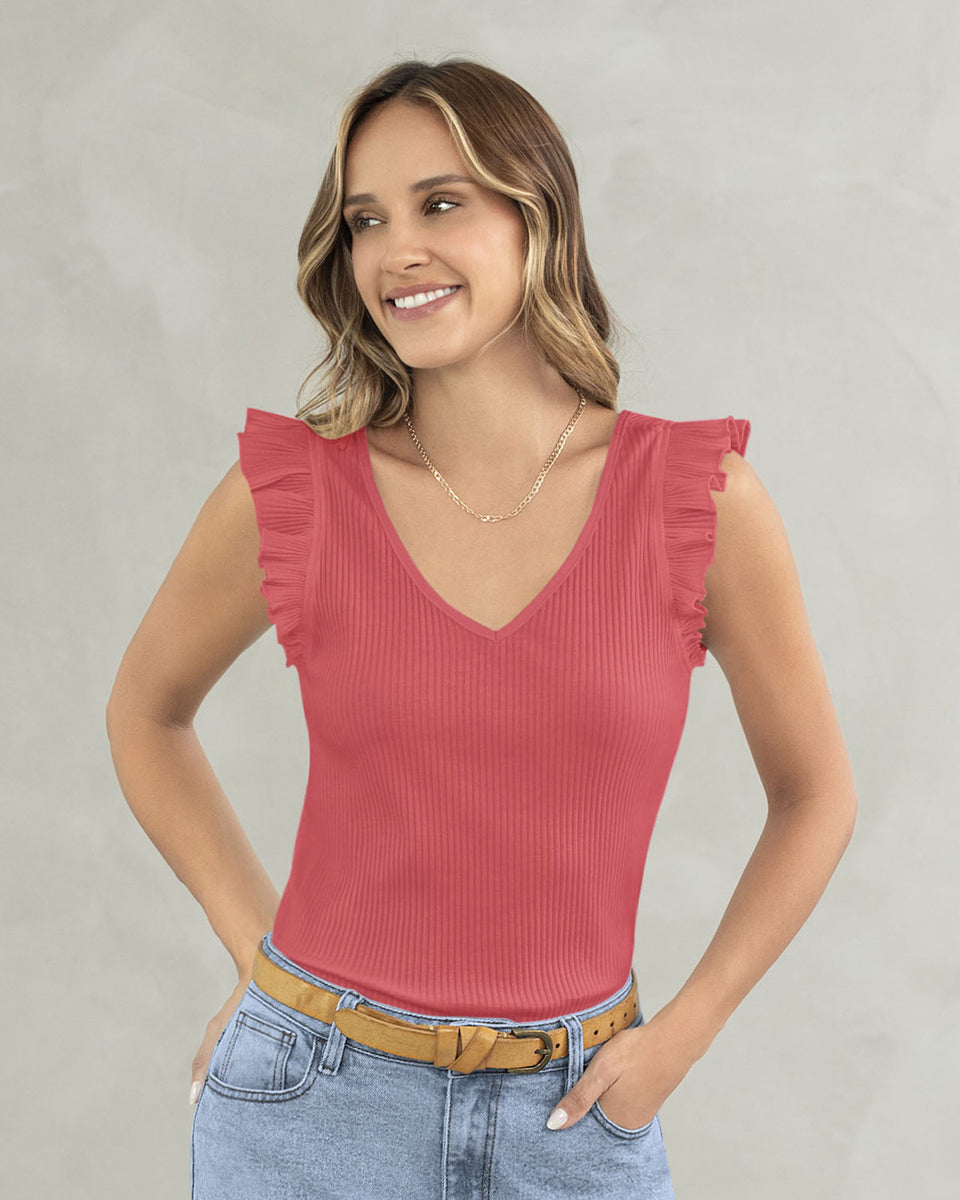 Camiseta manga sisa con bolero