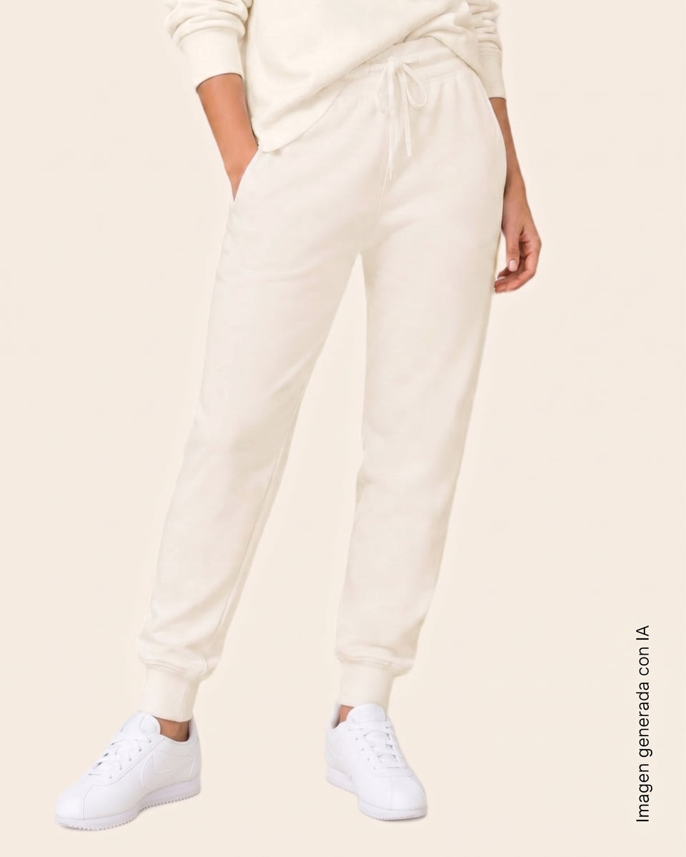 Pantalón largo tipo jogger con bolsillos funcionales