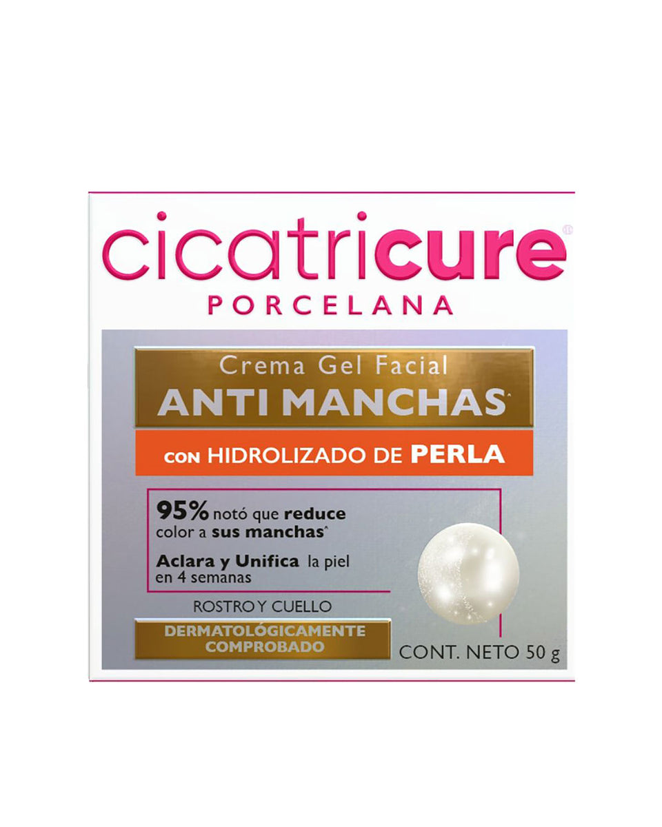 Cicatricure Porcelana Crema Gel Antimanchas 50 gr