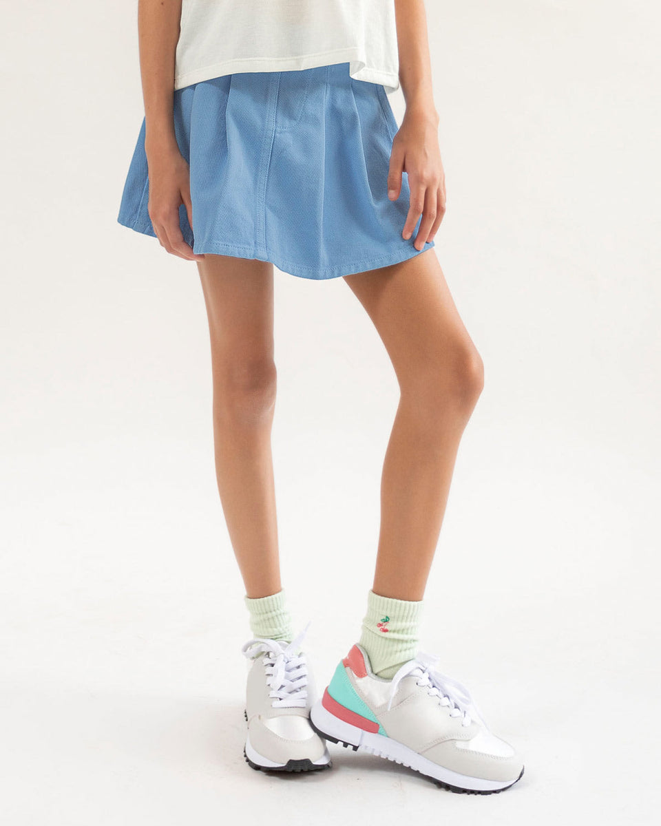 Falda corta para niña