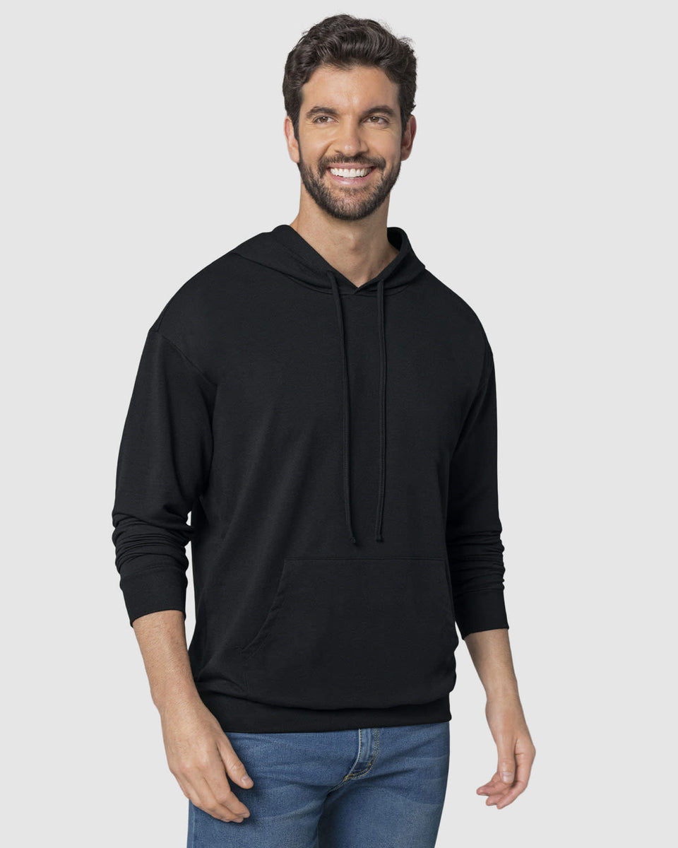 Buzo manga larga con capucha y tiras de ajuste