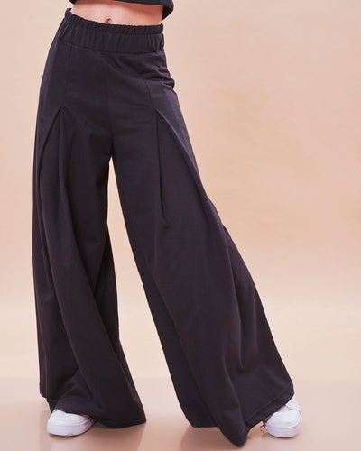 Pantalón con pinzas delanteras#color_002-negro