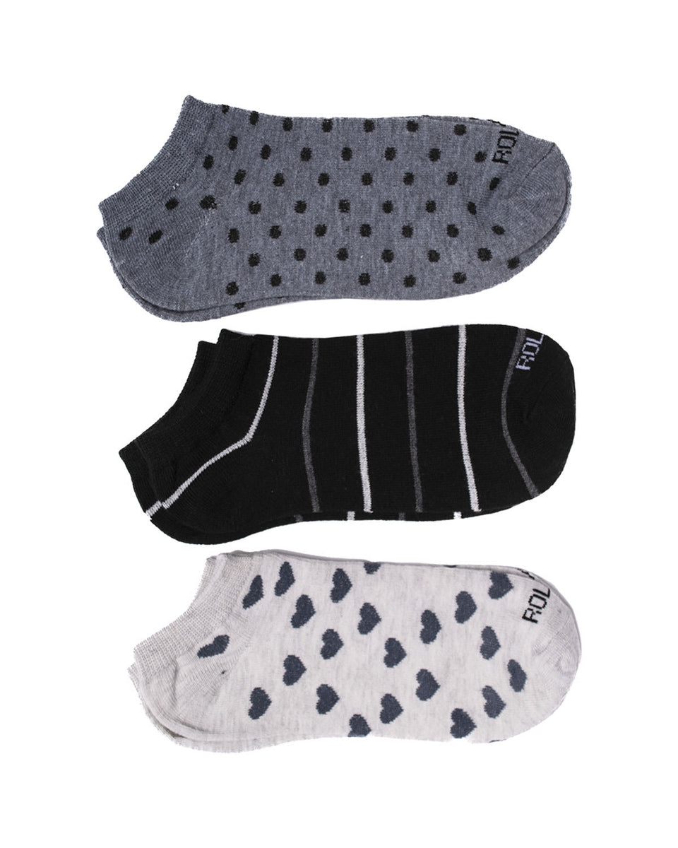 Media tobillera fashion set x3