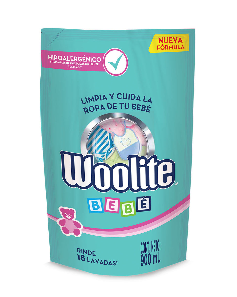 Detergente Líquido Woolite Baby Dp 900Ml