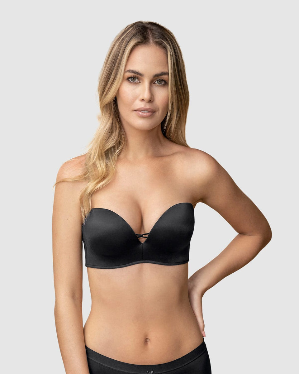 Brasier wow de triple realce ideal como strapless