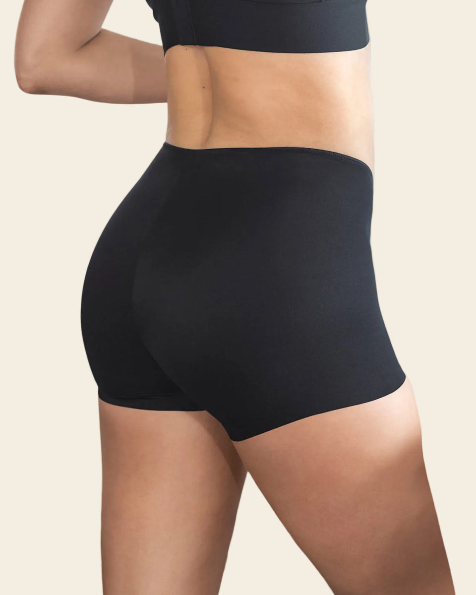 Panty tipo bóxer efecto invisible en piernas