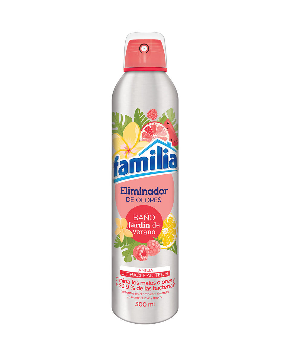 Eliminador de olores familia baño