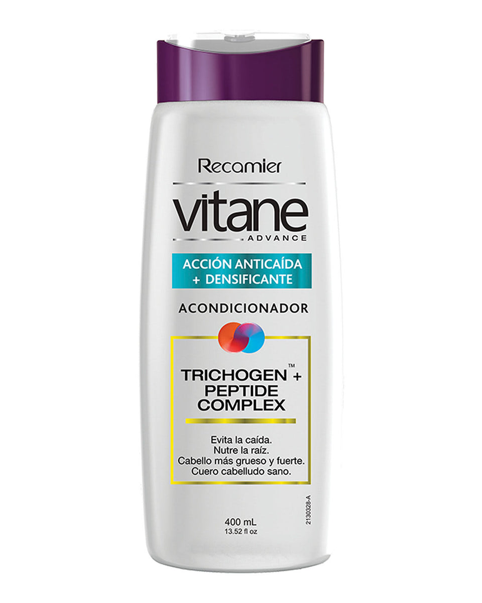 Acondicionador acción anticaída + densificante vitane