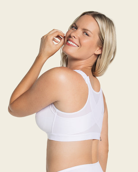 Brasier facilitador de postura con control de volumen del busto Multi/Functional#color_000-blanco