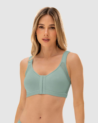 Brasier facilitador de postura con control de volumen del busto Multi/Functional#color_796-verde-claro