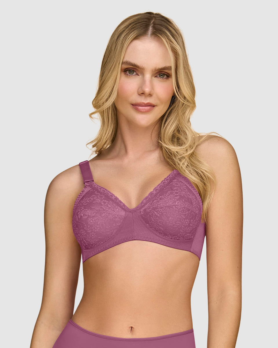 Brasier clásico sin arco con copas en encaje