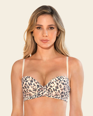 Brasier strapless Magic Up de doble realce#color_b67-marfil-estampado