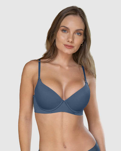 Brasier invisible de realce alto Memory Bra#color_544-azul-medio