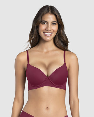 Brasier invisible de realce alto Memory Bra#color_a97-vino