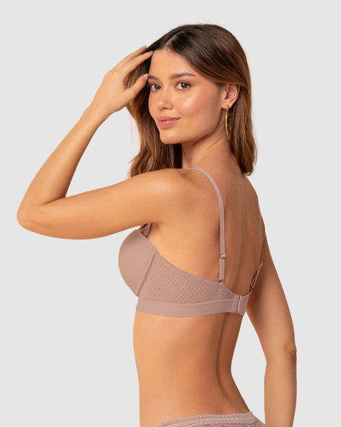 Brasier balconet con realce medio y espalda en tul#color_a22-rosa