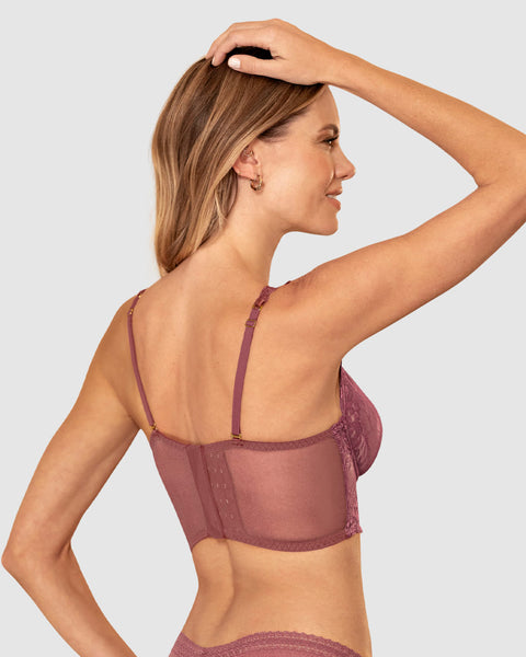 Brasier tipo bralette en encaje y transparencias#color_331-vino-empolvado