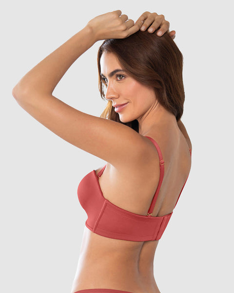 Brasier WOW de triple realce ideal como strapless#color_391-terracota