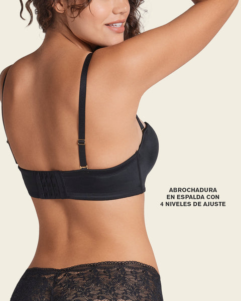 Brasier wow de triple realce ideal como strapless#color_700-negro