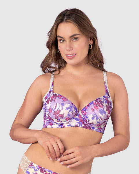 Brasier de realce suave y cubrimiento alto en sisa y espalda Cover Bra#color_a46-estampado-manchas