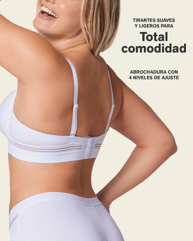 Brasier ultracómodo sin arcos ni estructuras internas#color_000-blanco